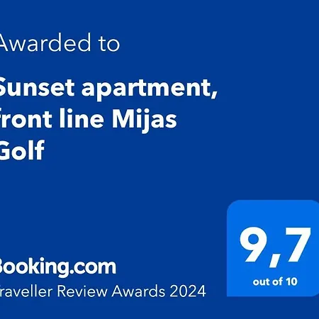 Sunset Apartment, Front Line Golf * Mijas